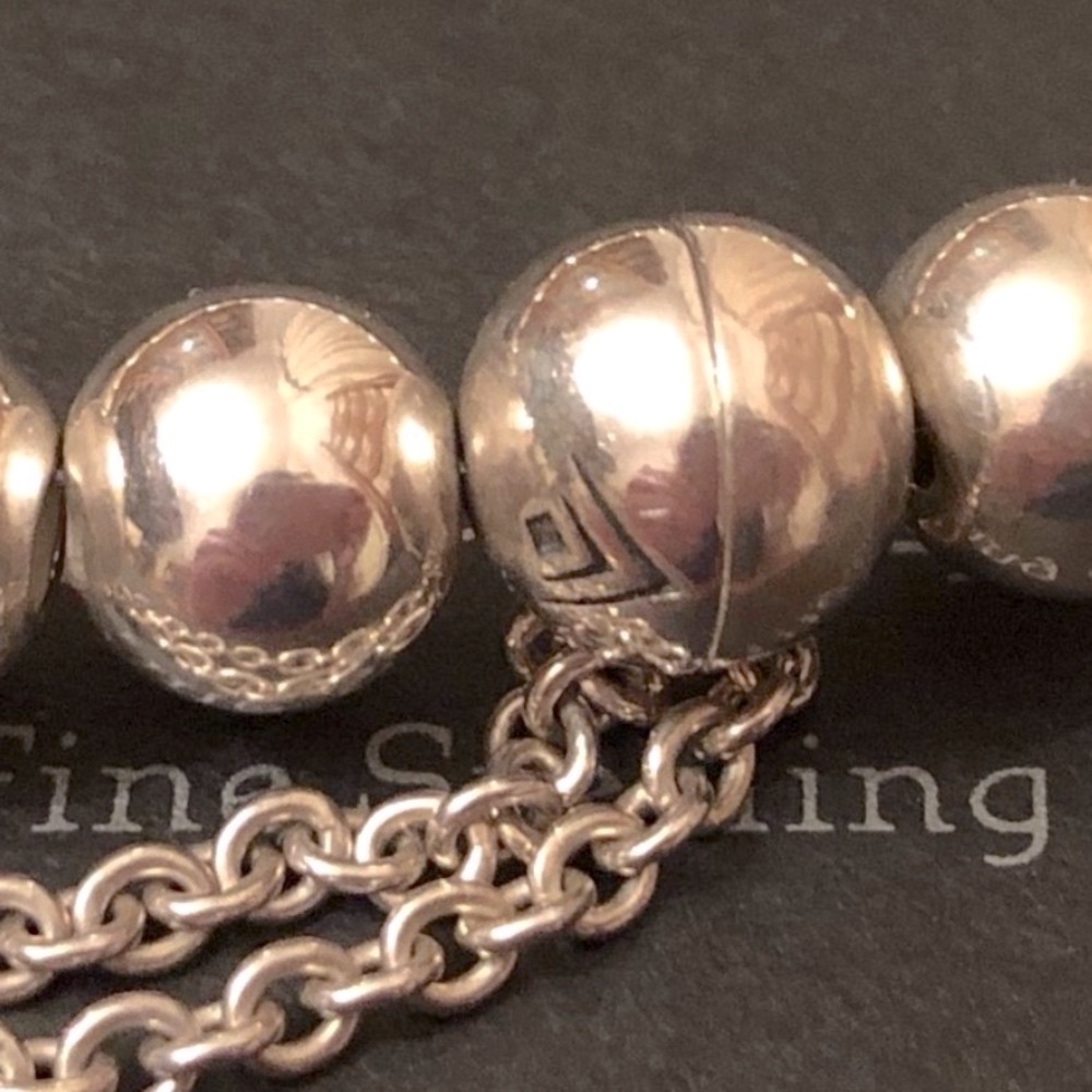 Silpada Vintage RARE Solid Sterling Silver Abundance Bracelet, Magnetic Closure - Picture 5 of 6